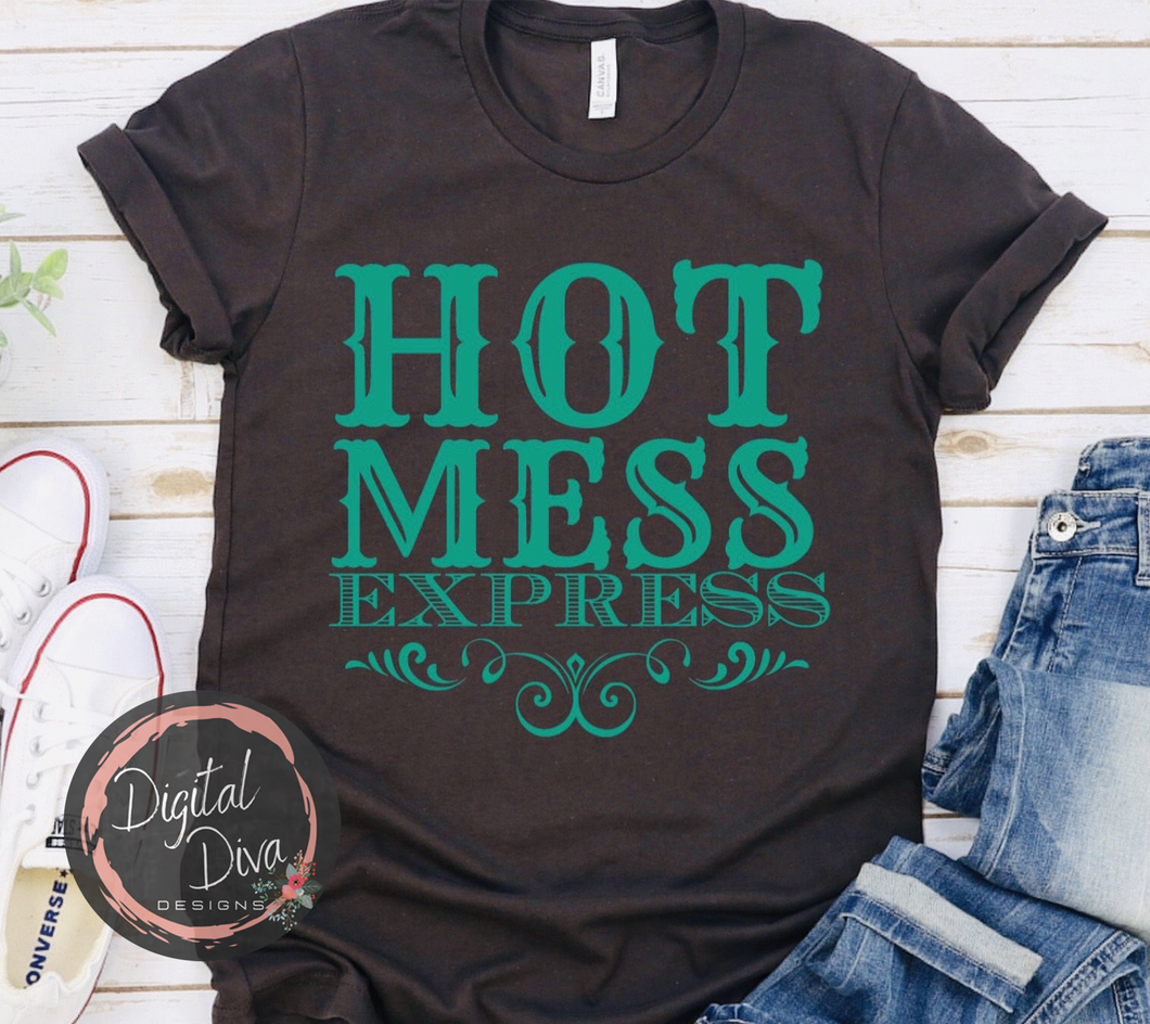 Hot Mess Express (Teal)